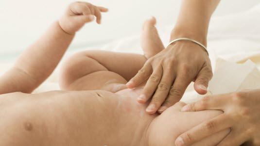apply baby ointment