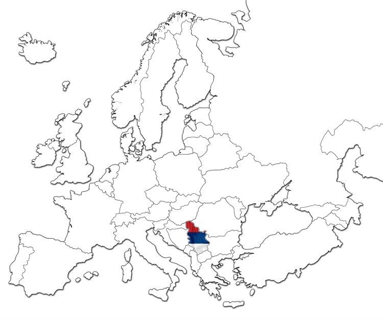 Serbia kart