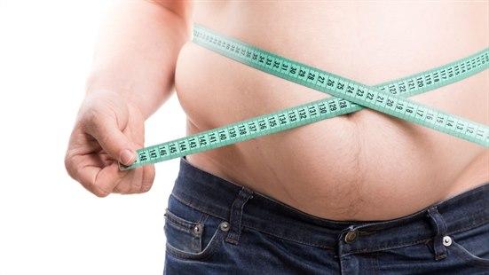 Abdominal fedme