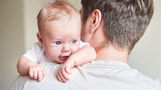 Baby, pappa