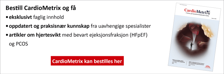 Illustrasjonsfotoet viser CardioMetrix blad fra Lilly