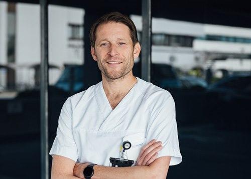 Foto av Sondre Meling, en av Norges ledende eksperter innen diabetes.