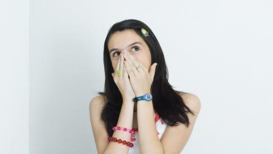 embarrassed