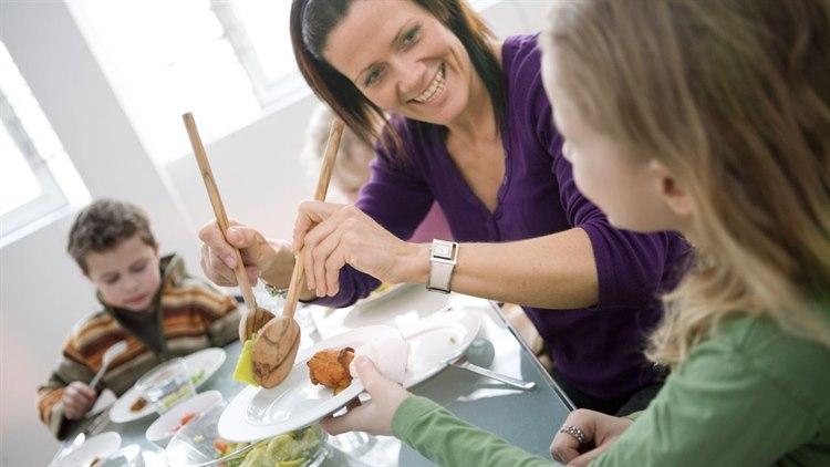 Middag, familie