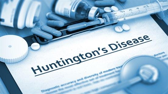 Skilt som sier "Huntington's Disease!".