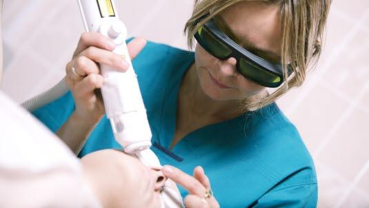 Laserbehandling